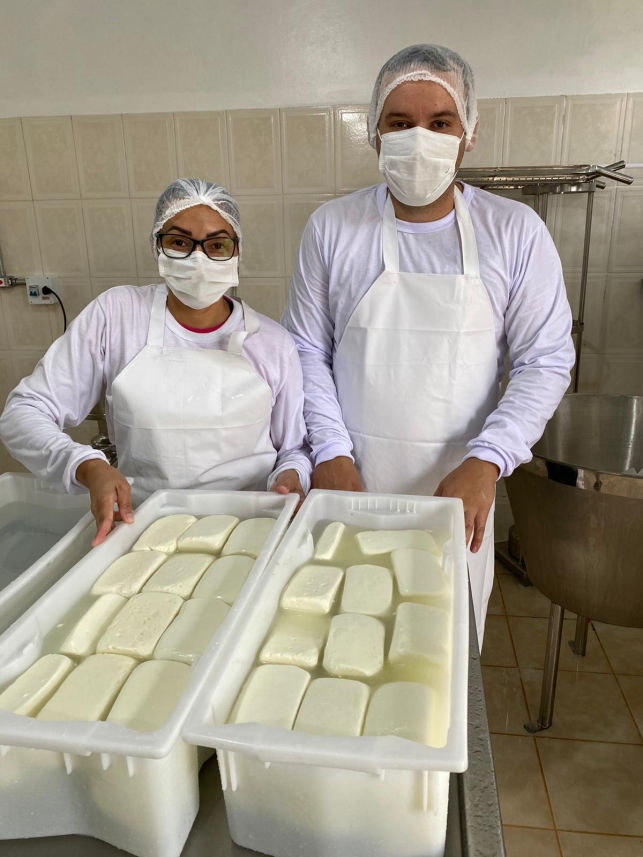 Produção do Laticínio Búfala da Campina